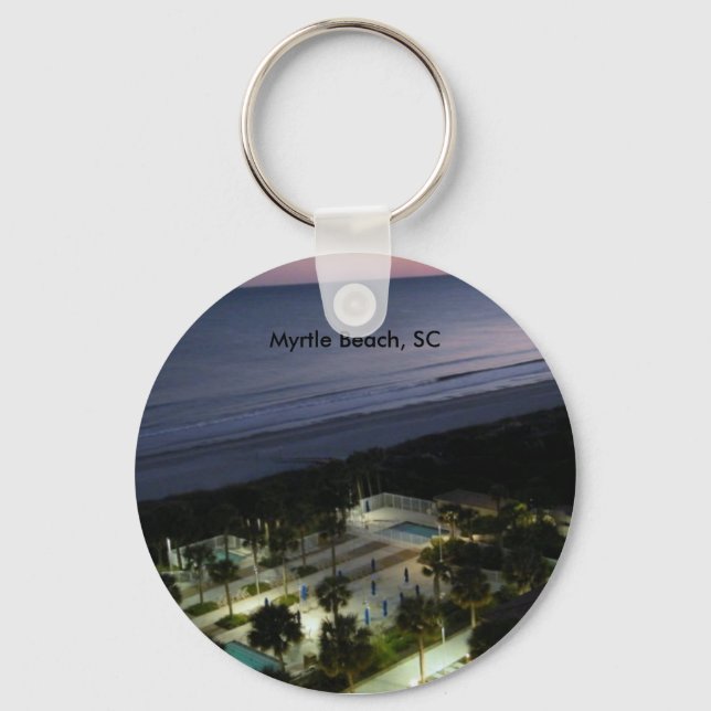 "MYRTLE BEACH, SC" KEY RING (Front)