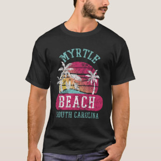 Myrtle Beach Sc S Distressed T-Shirt