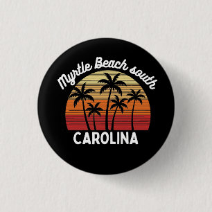 Myrtle Beach South Carolina 3 Cm Round Badge