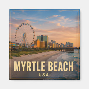 Myrtle Beach South Carolina Atlantic Coast Travel Magnet