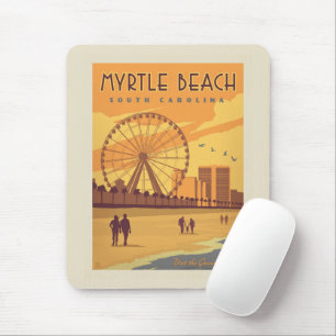 Myrtle Beach South Carolina Mouse Mat