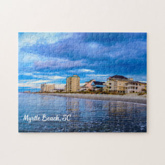 Myrtle Beach, South Carolina Ocean Beach View  Jigsaw Puzzle