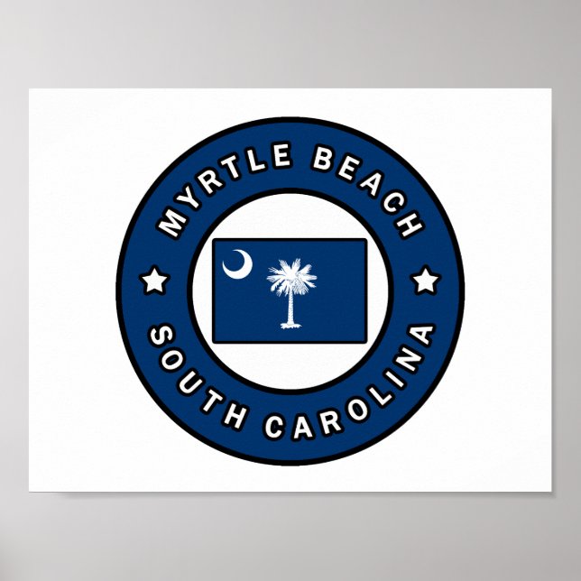 Myrtle Beach South Carolina Poster (Front)