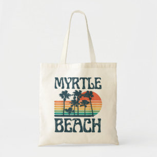 Myrtle Beach South Carolina Summer Vacation Vintag Tote Bag