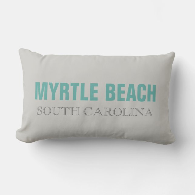 Myrtle Beach South Carolina Throw Pillow (Front)
