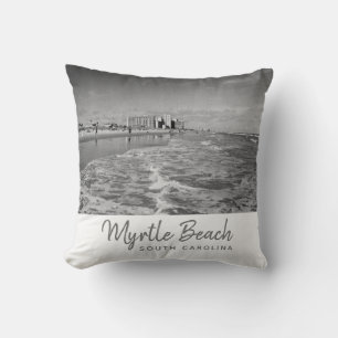 Myrtle Beach South Carolina Vintage Cushion