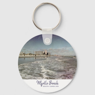 Myrtle Beach South Carolina Vintage Key Ring