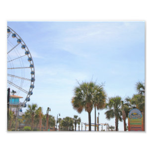 Myrtle Beach South Carollina, Skywheel Photo Print