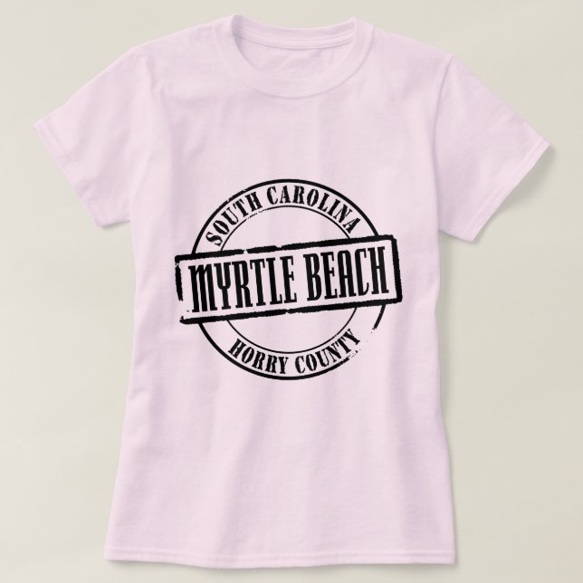 Myrtle Beach Title T-Shirt (Design Front)