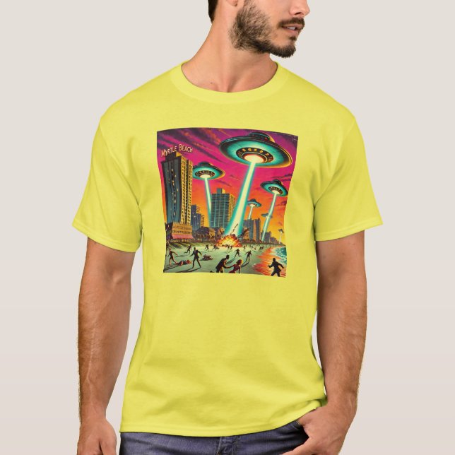 myrtle beach ufo invasion T-Shirt (Front)