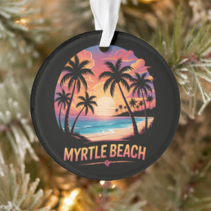 Myrtle Beach Vacation Surfer Ornament