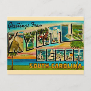 Myrtle Beach Vintage Greeting Postcard