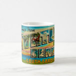 Myrtle Beach Vintage Greeting Postcard Coffee Mug<br><div class="desc">A wonderful vintage Myrtle Beach,  South Carolina postcard repurposed!</div>