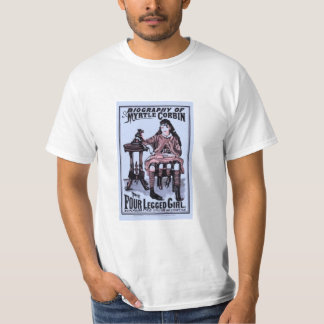 Myrtle Corbin the Four Legged Girl T-Shirt