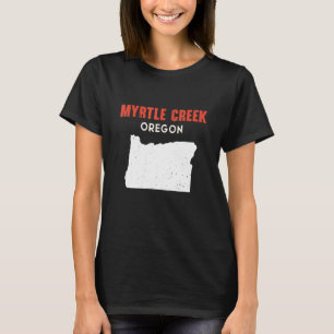Myrtle Creek Oregon USA State America Travel Orego T-Shirt