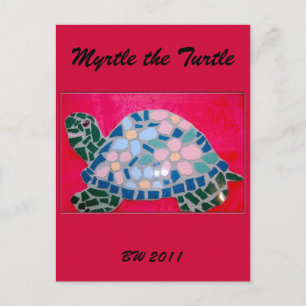Myrtle the Turtle Postcard