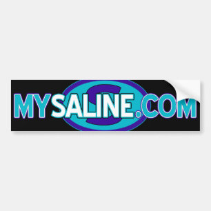 mysaline blues2 bumper sticker