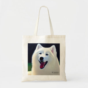 MySamoyed Personalised Gift Idea Cute Samoyed Tote Bag