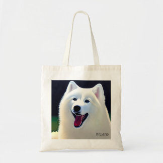MySamoyed Personalised Gift Idea Cute Samoyed Tote Bag