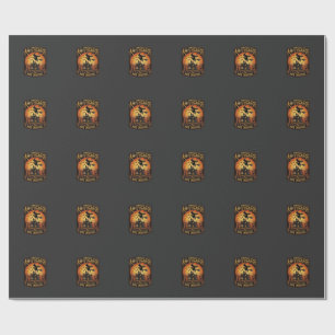 Myself Am Strange Unusual Halloween Witch Haunted Wrapping Paper