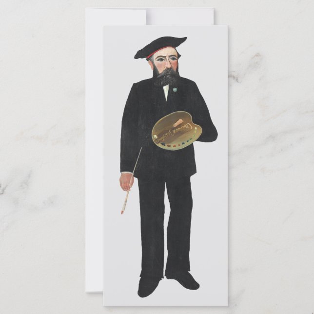 Myself Portrait Landscape 1890, Henri Rousseau (Front)