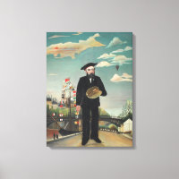 Myself Portrait Landscape 1890, Henri Rousseau