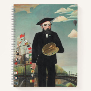 Myself: Portrait – Landscape, Henri Rousseau 1890 Notebook