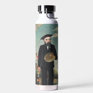 Myself: Portrait – Landscape, Henri Rousseau 1890 Water Bottle