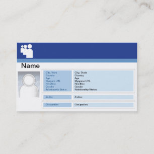 Myspace Dark - Business Card