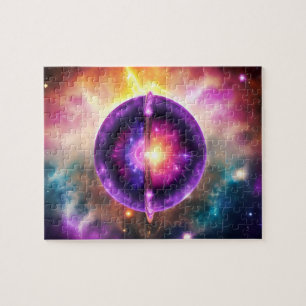 Mysteries of Galactic Infinity in Outer Space Jigsaw Puzzle