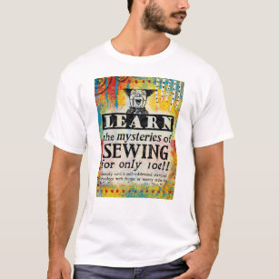 Mysteries of Sewing T-Shirt - Funny Vintage