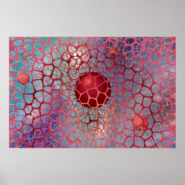 Mysteries of the Worm art print (Front)