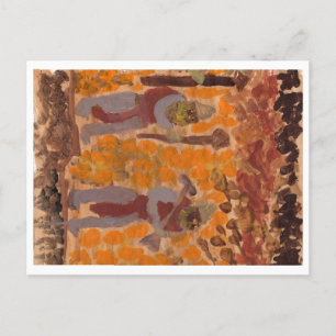 Mysterious Bearded Figures postcard