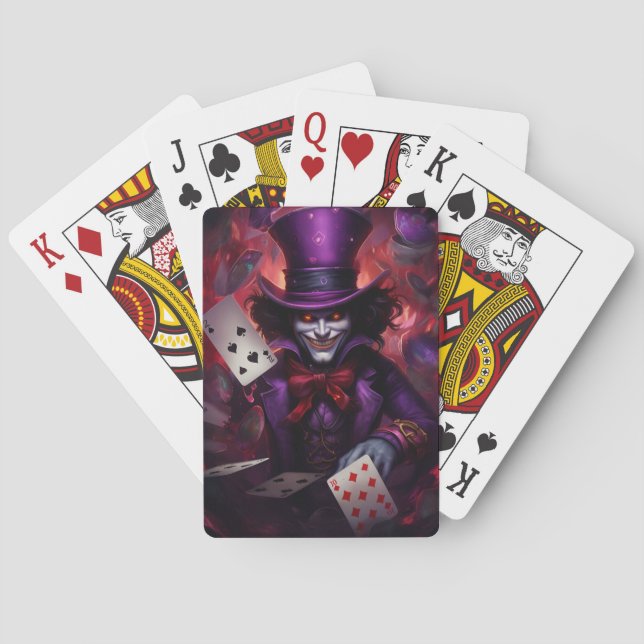 Mysterious Card Game with the Joker (Back)