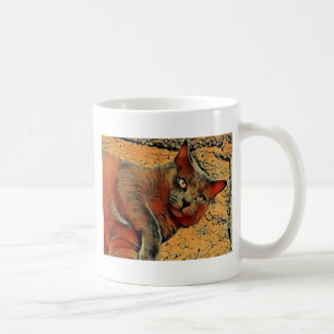Mysterious Cat Coffee Mug