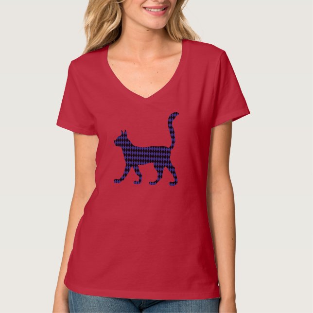 Mysterious Cat T-Shirt (Front)