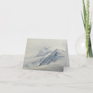 Mysterious Chugach Peaks Card