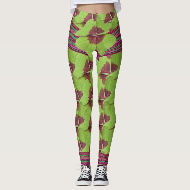 Mysterious Clover Leggings (Front)