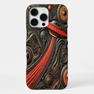 Mysterious Craft Descends Over an Ancient Tower iPhone 16 Pro Max Case