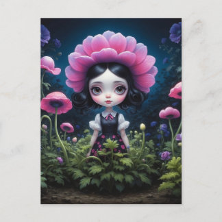 Mysterious daughter inspiration Mark Ryden Postcard