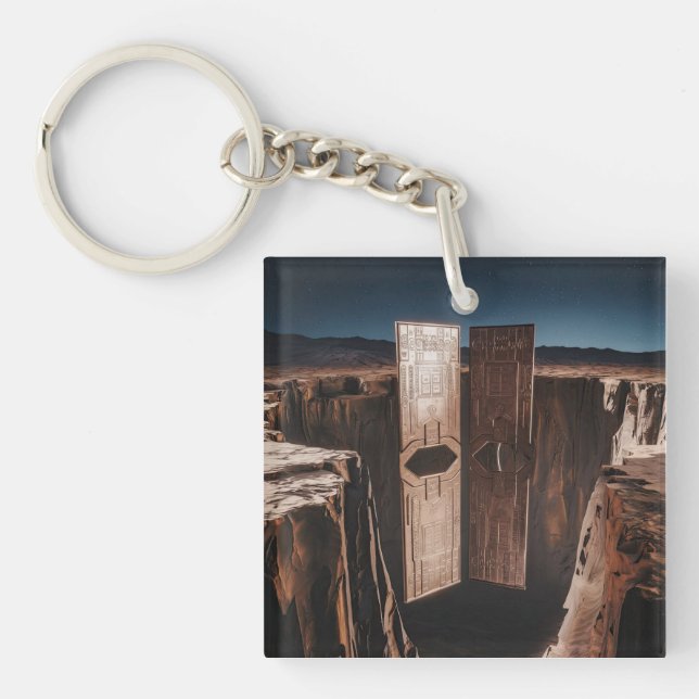 Mysterious door key ring (Front)