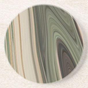 “Mysterious Earth” Ceramic Coaster