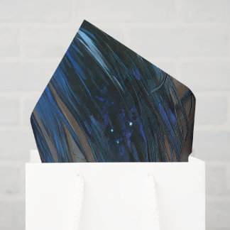 Mysterious Fantasy Girl - Ocean Art Aesthetic Tissue Paper