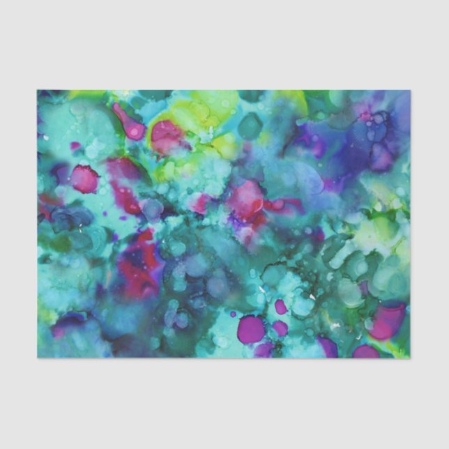 mysterious fathoms below : tissue paper (Front)