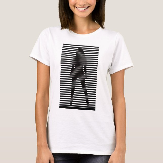 Mysterious Female Sihouette T-Shirt (Front)