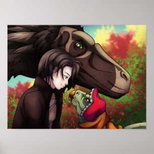 Mysterious Forest Friends Poster