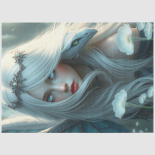 Mysterious Gothic Dragon Fairy Tissue Paper