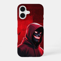 mysterious hooded Figure iPhone Cover”
