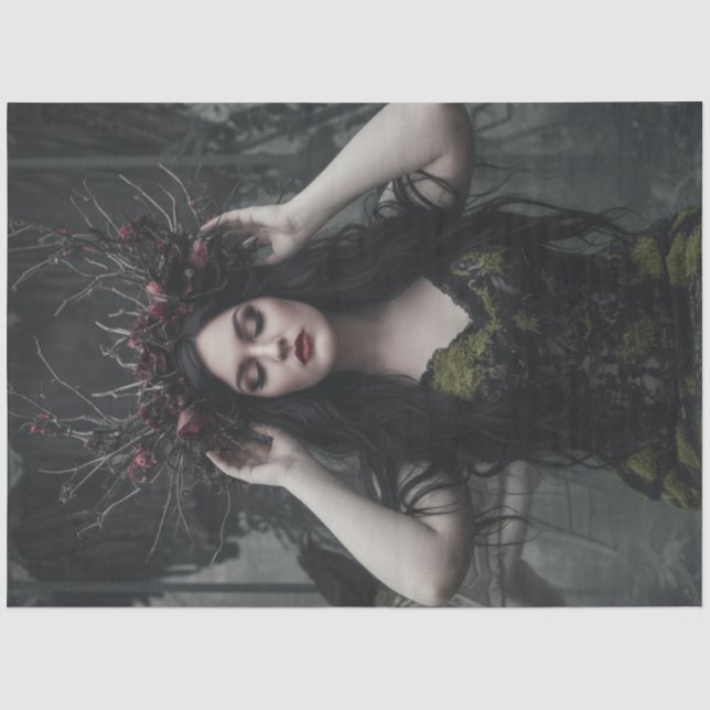 Mysterious Lady 2 Tissue Paper (Front)