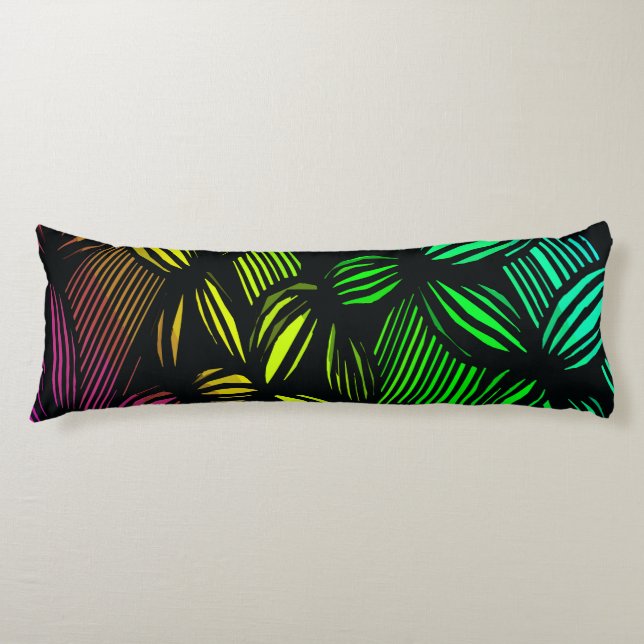 Mysterious lines body cushion (Front)